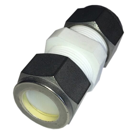0421TU CleanAir Tube-to-Tube Teflon Union