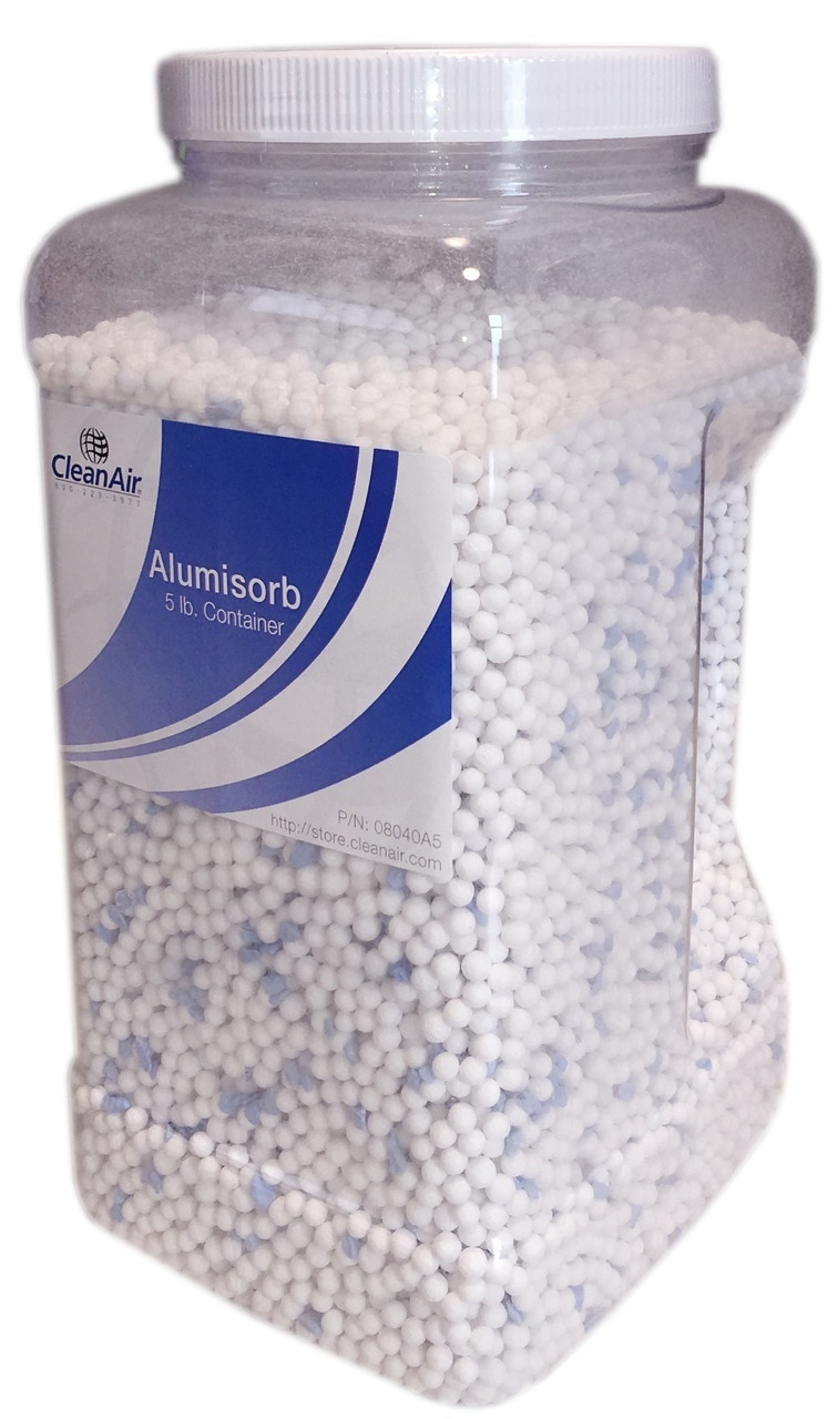Overstock 1/8 Bead Size Alumisorb 5 lb Container