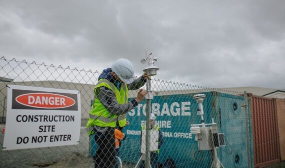 Aeroqual AQS1 Construction Site