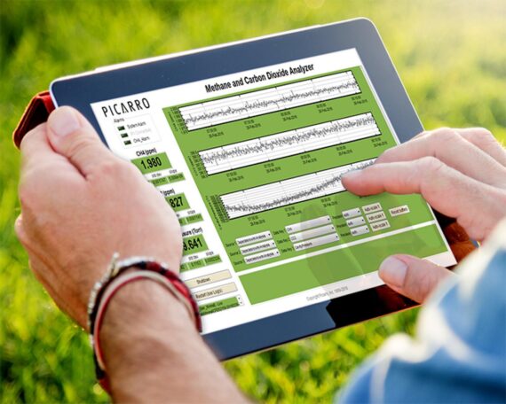 Picarro GasScouter Tablet Mobile Interface