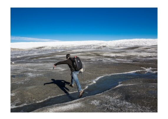 Picarro GasScouter in the Field Greenland Jump Photo