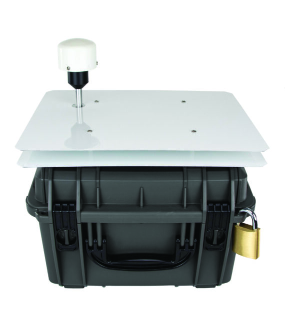 Met One C-12 with lock, closed lid