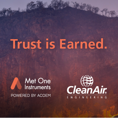 Trust is Earned Met One/CleanAir web square ad
