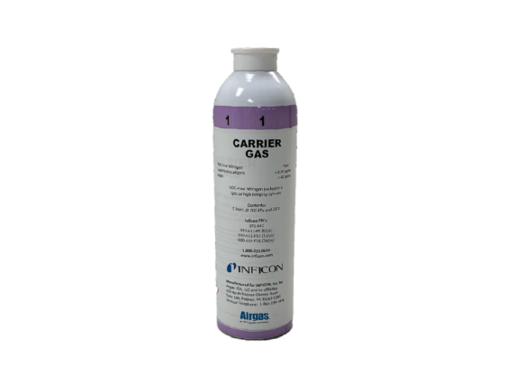 Inficon HAPSITE Disposable Carrier Gas Cylinder - Front View