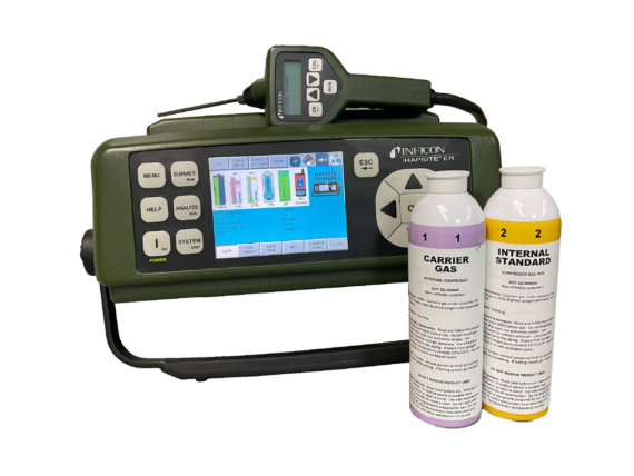 Inficon HAPSITE Disposable Gas Cylinder - System View