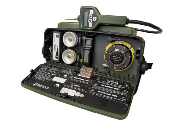 Inficon HAPSITE Disposable Gas Cylinder - Installed View