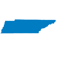 CleanAir Knoxville, Tennessee location, state outline