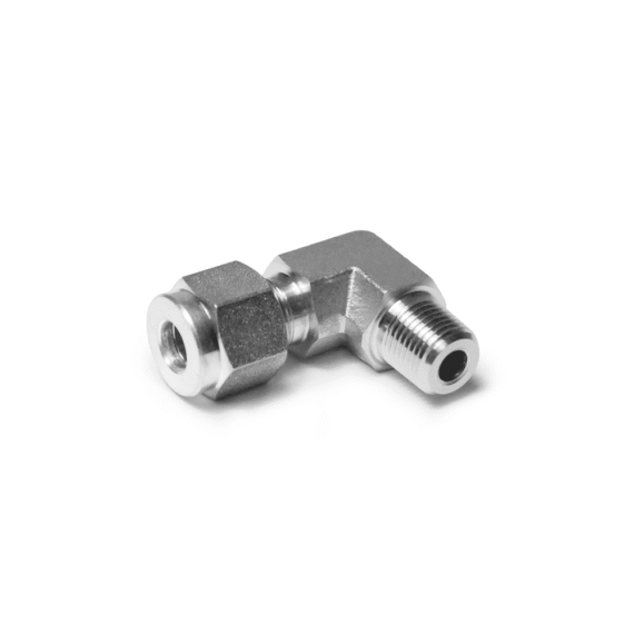 World-Lok_80-050157_Tube to Male Elbow, 316L SS, 14 to 18