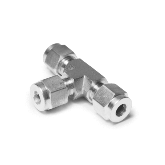 World-Lok_80-050250_Tube to Tube - Union Tee, 316L SS, 14