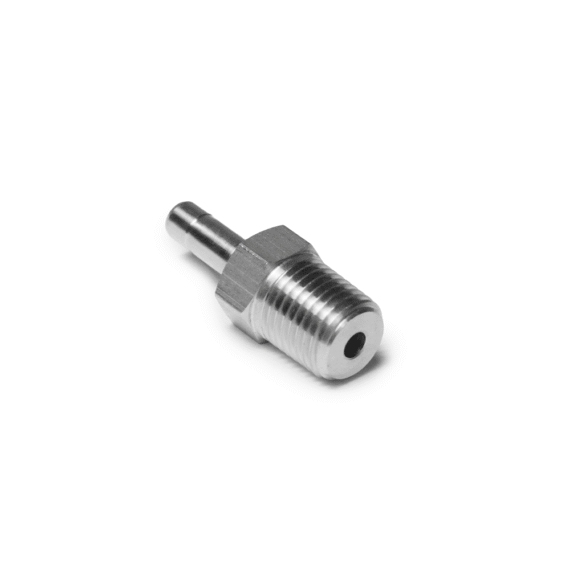 World-Lok_80-050324_Tube Stub - Male Adapters, 316L SS, 14 Tube to 14 NPT