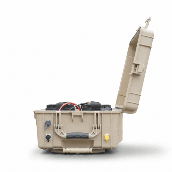 Field Power 300 + Solar - Side Ports Open